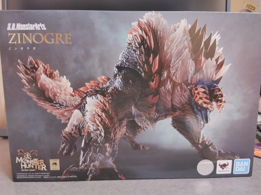 S.H.MonsterArts  怪物猎人系列   雷狼龙