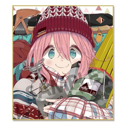 摇曳露营 迷你色纸 原作版