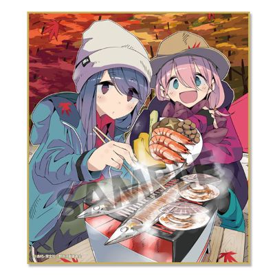 摇曳露营 迷你色纸 原作版