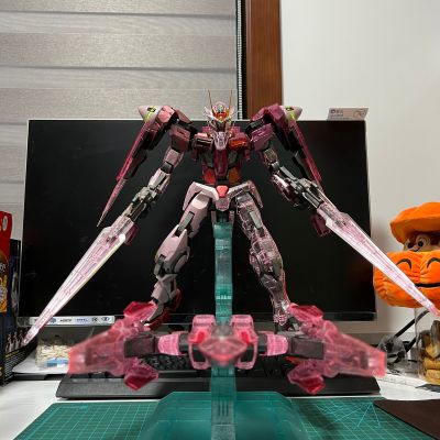 	PG 机动战士高达00 GN-0000 00高达 &GN-0000 00高达&GN-0000 + GNR-010 00斩击强化模组 Trans-Am模式