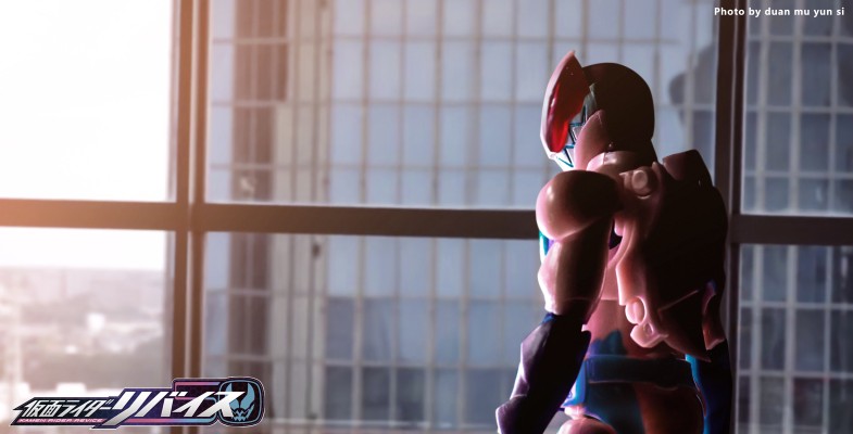 假面骑士利维斯可动人偶套装 假面骑士利维+假面骑士维斯 暴龙基因