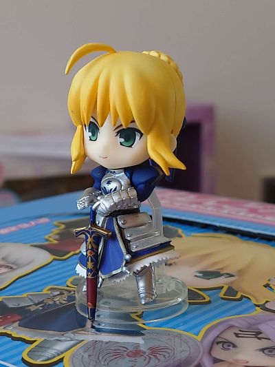 迷你黏土人 Fate/Stay Night SABER Caliburn 