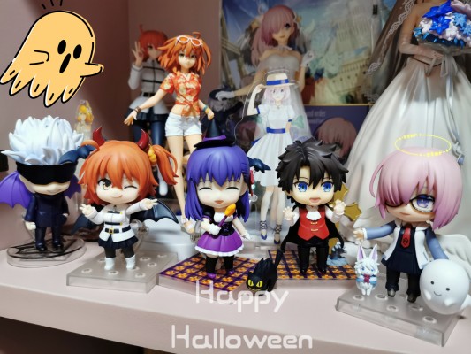 粘土人配件系列 万圣节套装 女孩