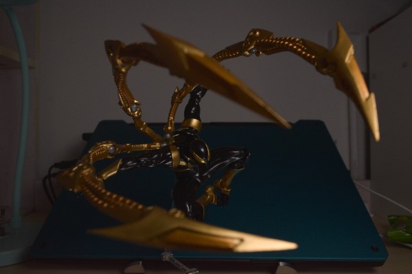 惊奇山口 转轮科技023EX  黑色钢铁蜘蛛侠