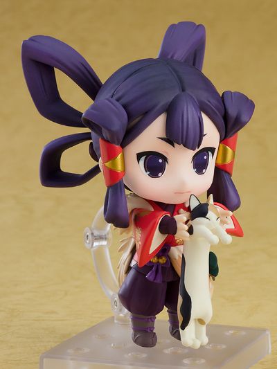 天穗之咲稻姬 伸长猫 迷你模型