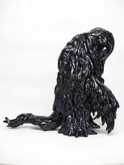 AMC 哥斯拉系列 黑多拉 成长期 亮黑色