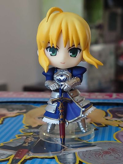 迷你黏土人 Fate/Stay Night SABER Caliburn 