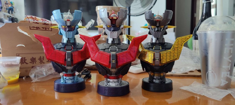 整合模型 魔神Z剧场版：无限 魔神Z 黑ver. 外体装甲 扭蛋