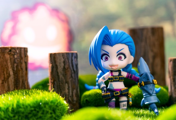 粘土人#1535 英雄联盟 金克丝