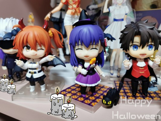 粘土人配件系列 万圣节套装 女孩