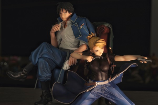 Precious G.E.M. 钢之炼金术师 FULLMETAL ALCHEMIST 罗伊・马斯坦&莉莎・霍克艾