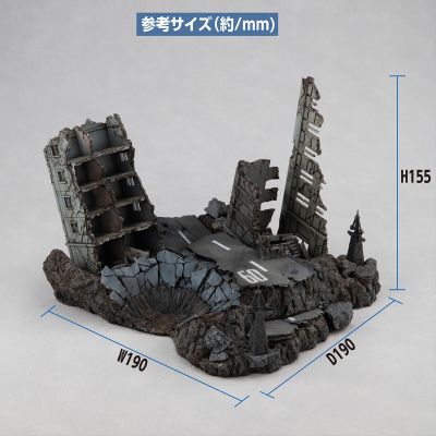 名场面还原系列 机动战士高达（1/144 HG系列用） G卡组  【GS02】 纽约市废墟