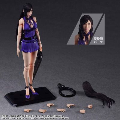PLAY ARTS改 最终幻想7 重制版 蒂法・洛克哈特 - 礼服 -