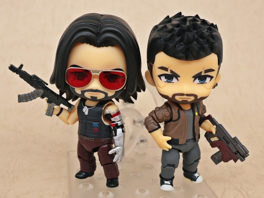 粘土人#1552 赛博朋克2077 强尼·银手（基努·里维斯）