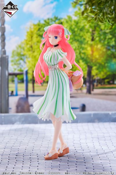 一番赏 五等分的新娘∬ Double Chance兑换码活动 长发版 中野二乃 连衣裙