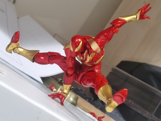 海洋堂 钢铁蜘蛛侠 瞎拍