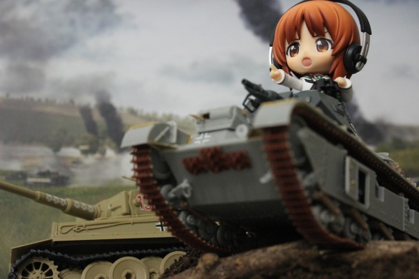 粘土人#310 少女与战车 西住美穗