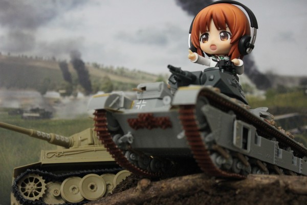 粘土人#310 少女与战车 西住美穗