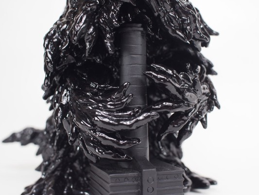 AMC 哥斯拉系列 烟囱黑多拉 亮黑色