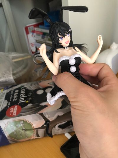 Corefu 青春猪头少年不会梦到兔女郎学姐 樱岛麻衣 黑色冬季兔女郎