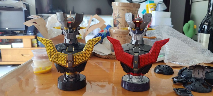 整合模型 魔神Z剧场版：无限 魔神Z 黑ver. 外体装甲 扭蛋