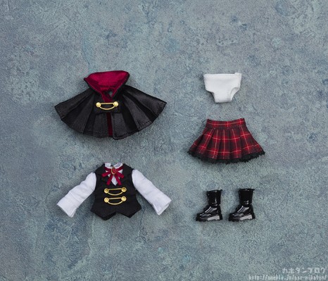 粘土娃 服装套装 吸血鬼 女孩