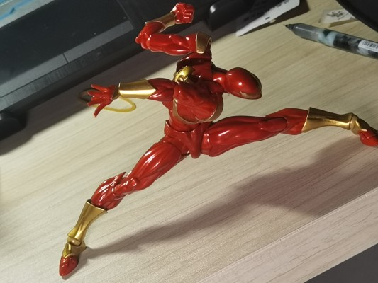 海洋堂 钢铁蜘蛛侠 瞎拍