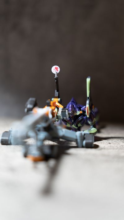 RG 新世纪福音战士新剧场版 泛用人型决战兵器 人造人 Evangelion 试验初号机零号机DX 阳电子炮套装