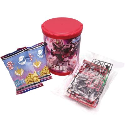 高达模型圆形BOX EG 机动战士高达系列 嫣红强袭高达 (轻装版) 与 高达 (冰雪配色)