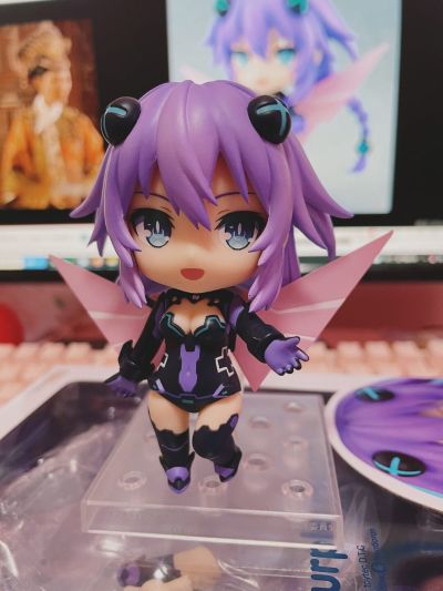 粘土人#1291 超次元游戏海王星 紫色之心