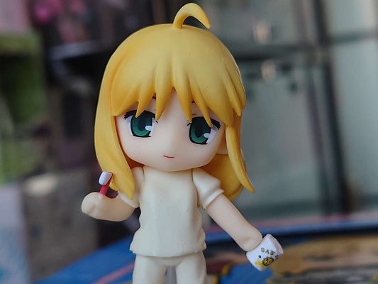 迷你黏土人 Fate/Stay Night SABER Pajama 
