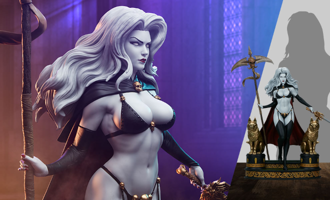 909384 1/3雕像 死亡女神