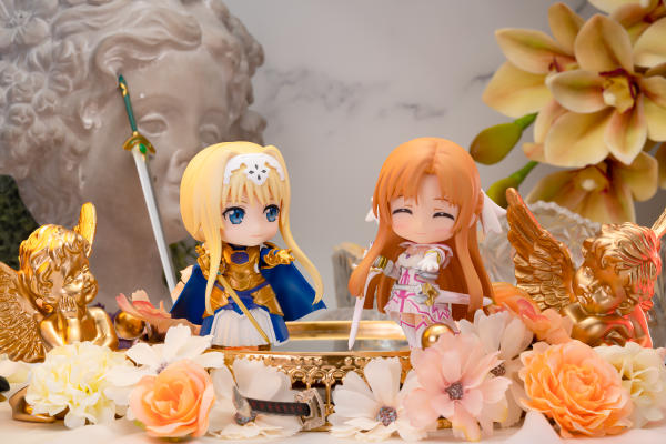 粘土人#1343 刀剑神域 Alicization War of Underworld 亚丝娜 创世神史提西亚Ver.