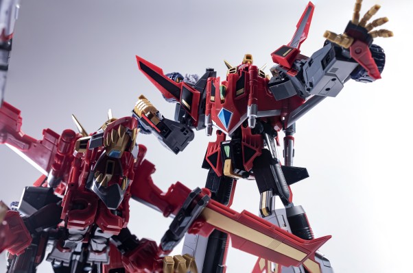 THE合体 SSSS.电光机王 古立特骑士 与 煌翼炎龙