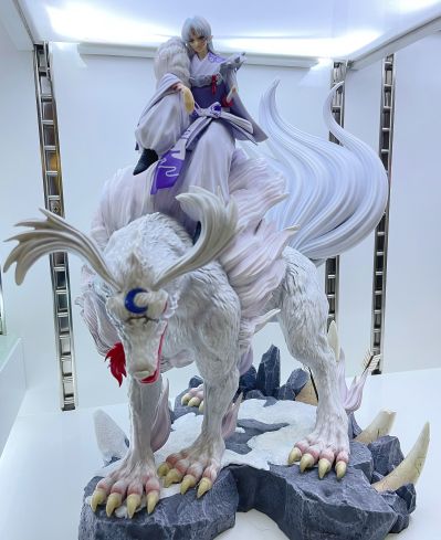 压泡面手办 战国御伽草子 犬夜叉 杀生丸