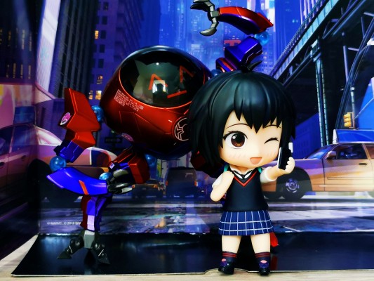 粘土人#1522-DX 蜘蛛侠: 平行宇宙 潘妮·帕克 平行宇宙Ver. DX