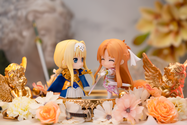 粘土人#1343 刀剑神域 Alicization War of Underworld 亚丝娜 创世神史提西亚Ver.