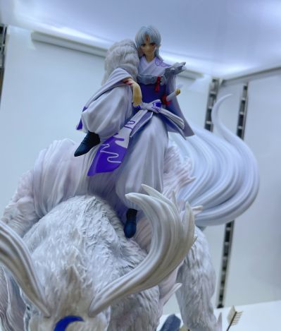 压泡面手办 战国御伽草子 犬夜叉 杀生丸