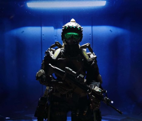 SS122 单兵外骨骼装甲服“原型机-01”