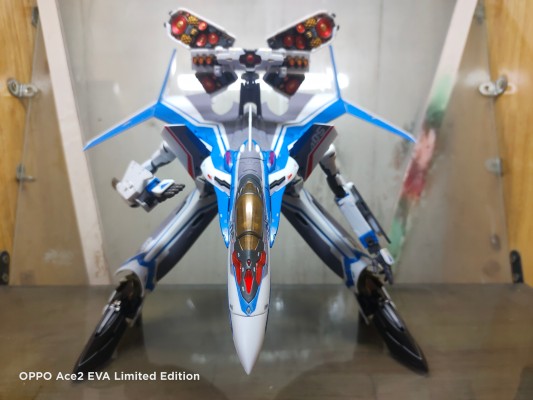 DX 超合金 超时空要塞DELTA 绝对LIVE VF-31J 齐格飞 疾风·伊梅尔曼专用机 【FAULD投影单元装备】
