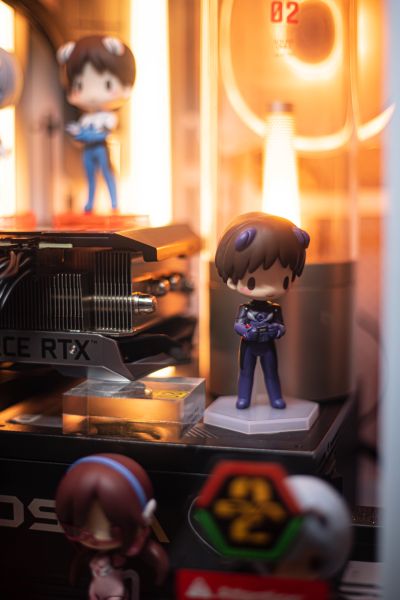 EVA系列 迷你陈列品手办～破～feat.三月八日Vol.4 新世纪EVA 渚薰