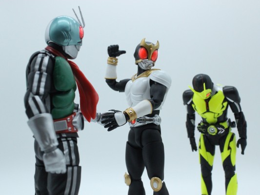 S.H.Figuarts(真骨雕制法) 假面骑士 假面骑士新1号 假面骑士50周年纪念版