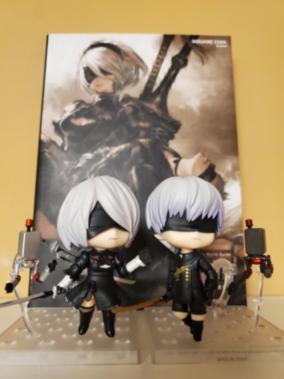 粘土人#1576 尼尔：自动人形 9S（寄叶九号S型）