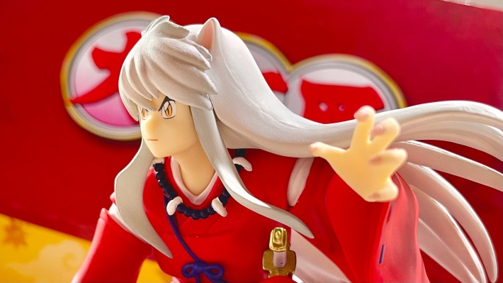 压泡面手办 战国御伽草子 犬夜叉 杀生丸