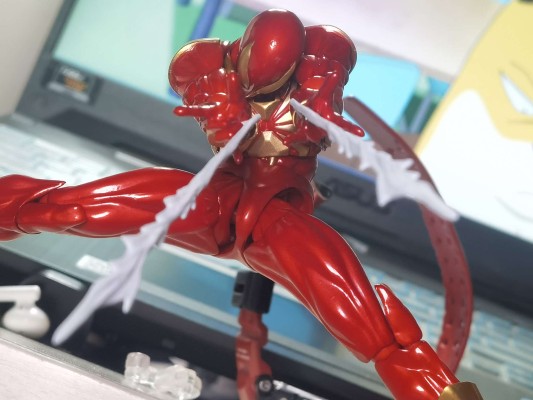 海洋堂 钢铁蜘蛛侠 瞎拍