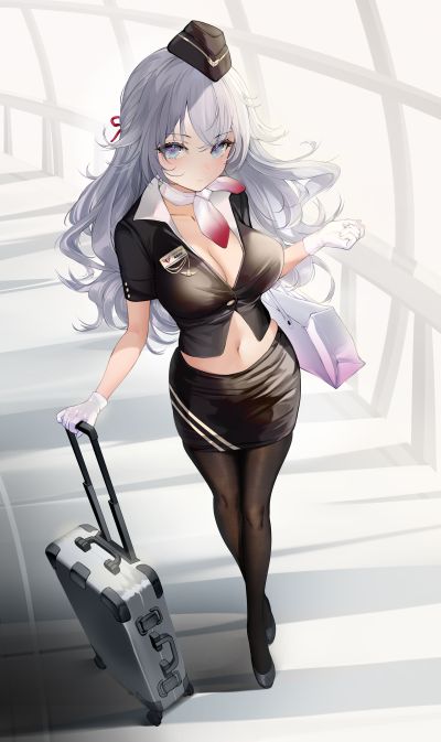 粟原诗织 空姐ver.