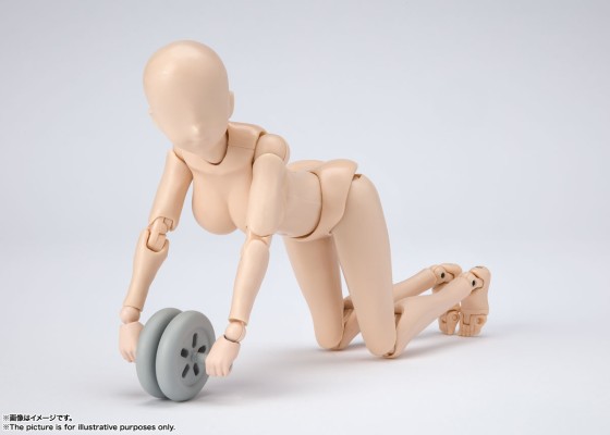 S.H.Figuarts 女性素体 -矢吹健太朗- 豪华套装 (淡橙色)