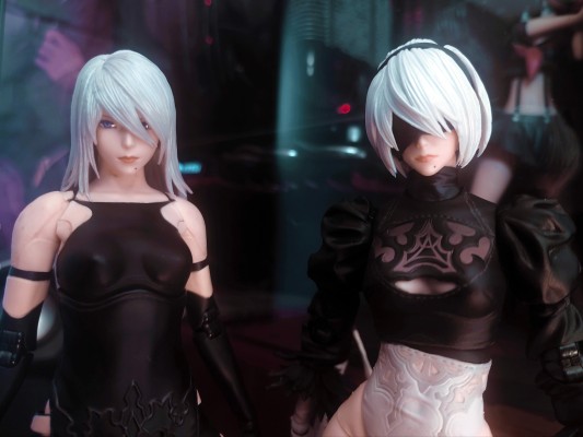 PlayArts改 尼尔：自动人形 寄叶A型二号 DX版