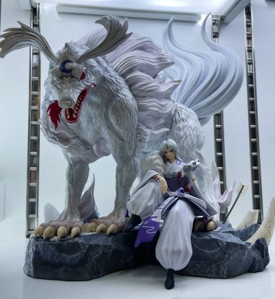 压泡面手办 战国御伽草子 犬夜叉 杀生丸