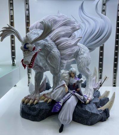 压泡面手办 战国御伽草子 犬夜叉 杀生丸